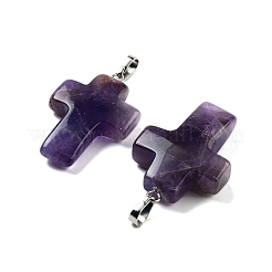 Подвески из натурального аметиста &nbsp;G-A231-02A