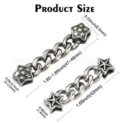 2 шт. 2-х стилевых соединителей из нержавеющей стали марки 304&nbsp;STAS-CJ0002-51