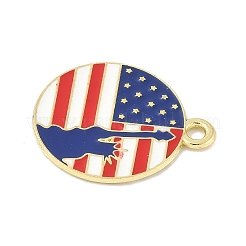 Эмалевые подвески из сплава в честь Дня независимости&nbsp;FIND-M083-05K-G