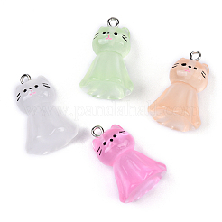 10 шт. подвески из светящейся смолы&nbsp;RESI-YW0004-54