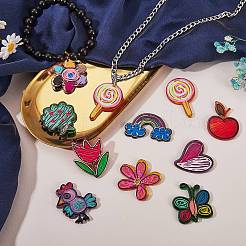 30шт 15 стиля прозрачные акриловые подвески&nbsp;KY-SZ0001-18