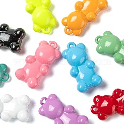 10шт 10 цвета окрашенные распылением латунные подвески KK-LS0001-55