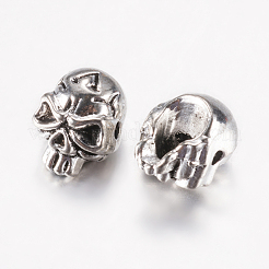 Сплавочные овальные бусины тибетского стиля &nbsp;PALLOY-F200-11AS