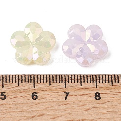 Непрозрачные акриловые бусины с УФ-покрытием&nbsp;OACR-G058-17C