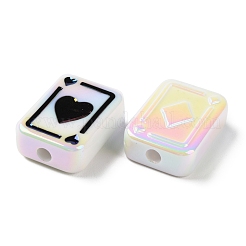 УФ-покрытие Радужные радужные акриловые эмалевые бусины&nbsp;SACR-G034-11G