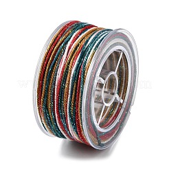 30 м сегментно окрашенных хлопковых и металлизированных ниток&nbsp;OCOR-F018-01J