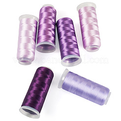 6 рулон ниток для вышивки из полиэстера 6 цветов&nbsp;OCOR-TA0003-14B