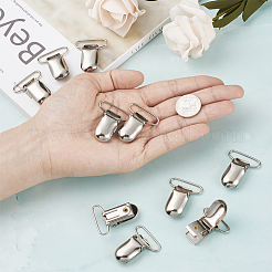 Металлические зажимы детской соски&nbsp;LS-AJEW-TA0016-06P