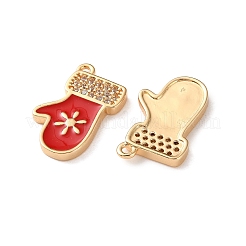 Латунные микро проложить кубического циркония подвески&nbsp;KK-D420-01G-01