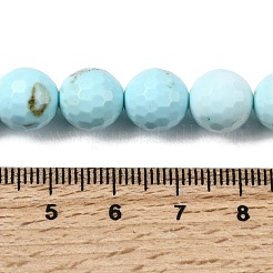 Бусины из натурального магнезита&nbsp;G-P598-E-10mm-01