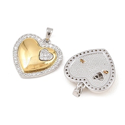 Латунные микро проложить кубического циркония подвески&nbsp;KK-Z140-28GP