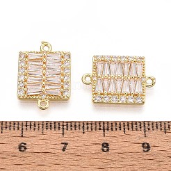 Латунные подвески из прозрачного кубического циркония&nbsp;KK-N284-06G