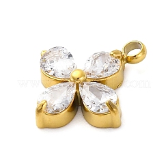 Подвески из нержавеющей стали 304 с микропаве из кубического циркония&nbsp;X-STAS-U042-06G-05