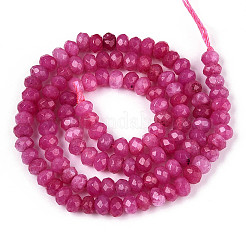 Натуральный белый нефритовый шарик нити&nbsp;X-G-R343-2x4-08