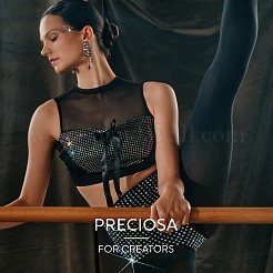 Камни preciosa® crystal hotfix с плоской основой&nbsp;Y-PRC-HSS8-20050-200