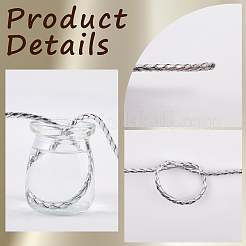 5 м плетеный круглый шнур из искусственной кожи для украшений&nbsp;OCOR-GF0004-96A-04