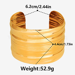 Стильные браслеты-манжеты из нержавеющей стали 304 в стиле хип-хоп для женщин&nbsp;EL2876-2