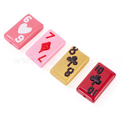 4 шт. окрашенные стеклянные бусины&nbsp;LAMP-TA0001-97