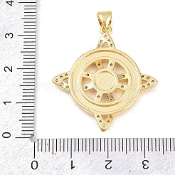 Латунные микро проложить кубического циркония подвески&nbsp;LS-KK-Z145-05G-03