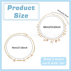 2 шт. 2 стиля&nbsp;AJEW-PH0006-73