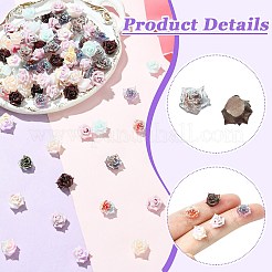 100шт пластиковые кабошоны&nbsp;KY-CJ0002-17