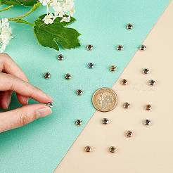 Латунные бусины&nbsp;KK-PH0004-35-WH