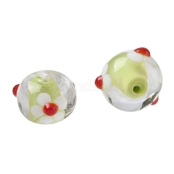 Эмалевые бусины ручной работы в технике лэмпворк&nbsp;LAMP-Z020-04D