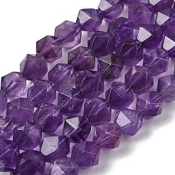 Природный аметист нитей бисера&nbsp;G-Z119-A40-02