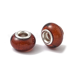 Бусины из смолы европейского стиля с большим отверстием &nbsp;OPDL-R118-11B