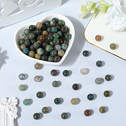 120 шт. бусины из натурального индийского агата&nbsp;G-PA0001-17B