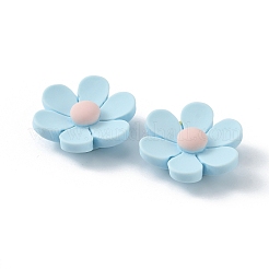 Непрозрачные кабошоны из смолы&nbsp;RESI-WH0026-75B-10