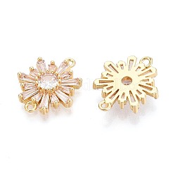 Латунные подвески из прозрачного кубического циркония&nbsp;KK-N284-17G