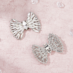 2 шт. украшения для обуви в виде банта&nbsp;AJEW-FH0004-43