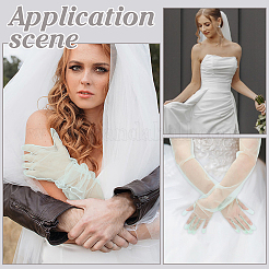 2 пара перчаток из тюля&nbsp;AJEW-ME0001-72