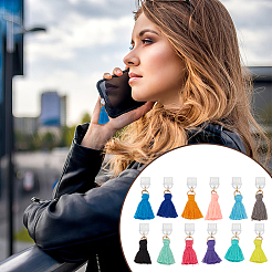 12 шт. 12 стиля пластиковых мобильных пылезащитных заглушек&nbsp;HJEW-OC00187