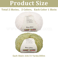 2 моток полиэфирной пряжи&nbsp;DIY-CY0001-36B