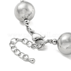 Ожерелья из латуни с бисером&nbsp;NJEW-P307-06P