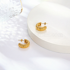 Серьги-гвоздики из нержавеющей стали 304&nbsp;FU7272-1