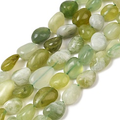 Природного нефрита Xiuyan бисер нитей&nbsp;G-A284-A04-03