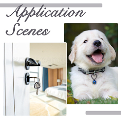 10 шт. пружинные кольца из цинкового сплава в форме сердца&nbsp;FIND-DC0008-21