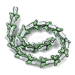 Прозрачные стеклянные эмалевые бусины&nbsp;LAMP-C023-03D