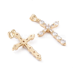 Латунные микро проложить кубического циркония подвески&nbsp;KK-F814-14G