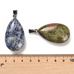 Природные и синтетические смешанные подвески драгоценных камней&nbsp;G-M424-07P