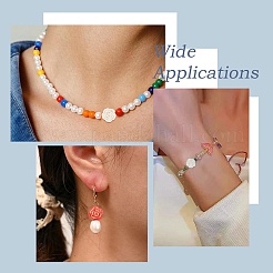 100 шт. Прозрачные акриловые бусины&nbsp;TACR-CJ0001-72