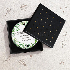 Подвесные украшения из печатного фарфора&nbsp;HJEW-WH0057-002