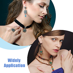 48 шт. 7-х цветные синтетические драгоценные камни кабошоны&nbsp;G-FH0002-33