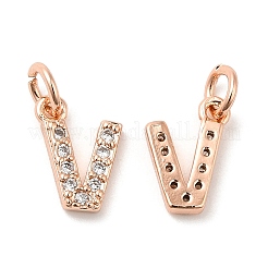 Латунь микро проложит класс Aaa кубического циркония подвески&nbsp;LS-ZIRC-P067-11RG-V-NR