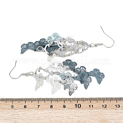 Серьги-бабочки из нержавеющей стали 430&nbsp;EJEW-A137-02P-01