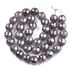 Гальванизирует естественно агат бисер пряди&nbsp;G-T131-55-30