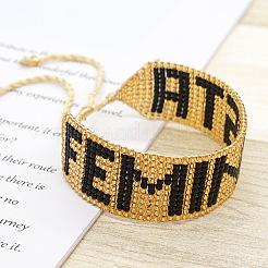 Браслеты из бисера и стеклянных бусин для женщин&nbsp;UA0334